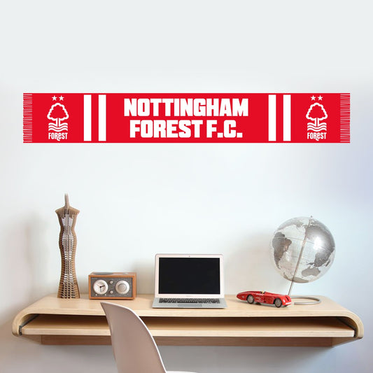 Nottingham Forest FC - Scarf Wall Sticker