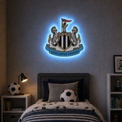 Newcastle United Crest LED Backlit WallLite