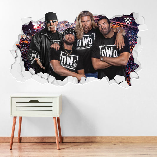 WWE - nWo Broken Wall Sticker