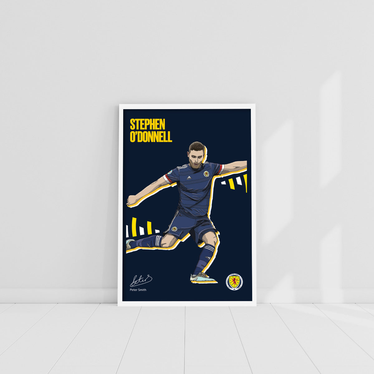 Scotland National Team - Stephen O'Donnell Print