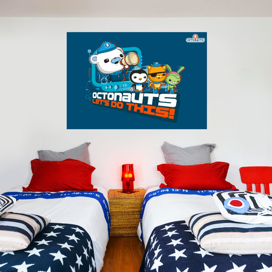Octonauts Lets Do This Wall Sticker