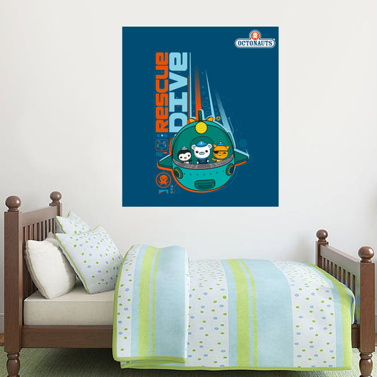 Octonauts Rescue Dive Wall Sticker