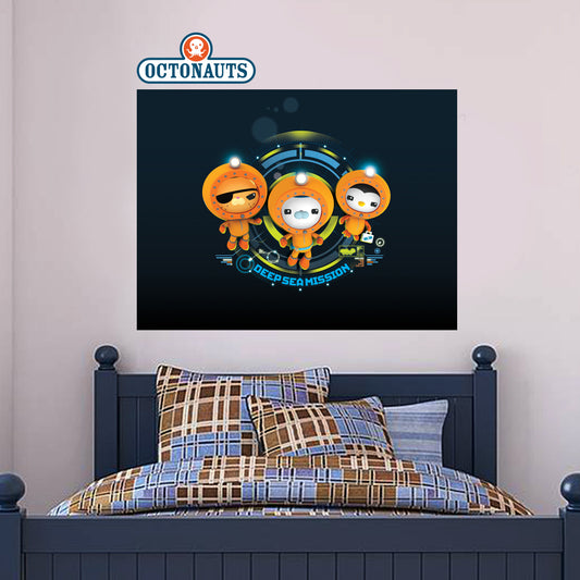Octonauts Deep Sea Mission Wall Sticker 