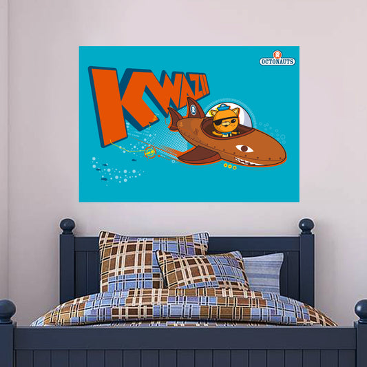 Official Octonauts Kwazii Kitten Shark GUP-B Wall Sticker