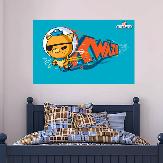 Octonauts Kwazii Kitten Diving Wall Sticker