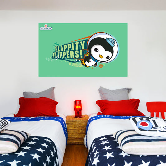 Octonauts Peso Penguin Diving Wall Sticker