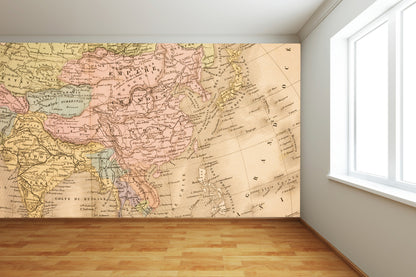 Old Map Wall Mural