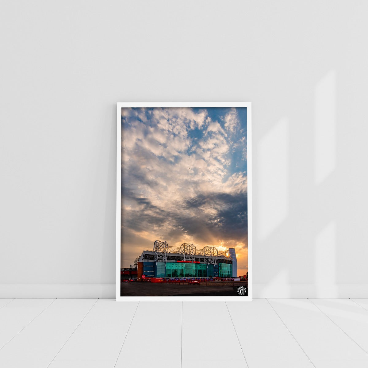 Manchester United Old Trafford Sunset Print