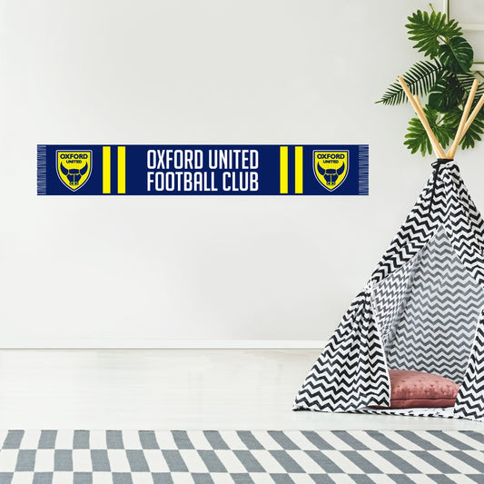 Oxford United Football Club - Scarf Wall Sticker