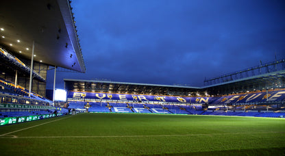 Everton Goodison Park Stadium Full Wall Mural Night Time Inside Stadium Picture