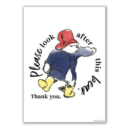 Paddington Bear Classic Print - Please Look After This Bear Wall Art