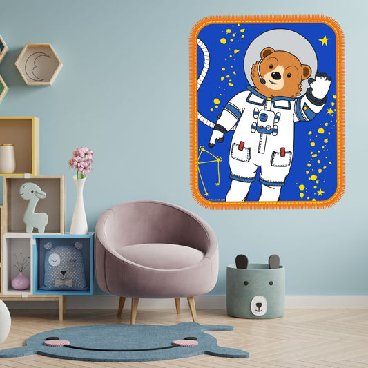 Paddington TV Wall Sticker - Space Badge