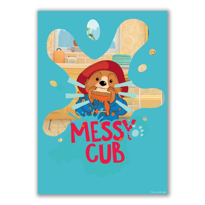 Paddington Bear TV Print - Messy Club Wall Art