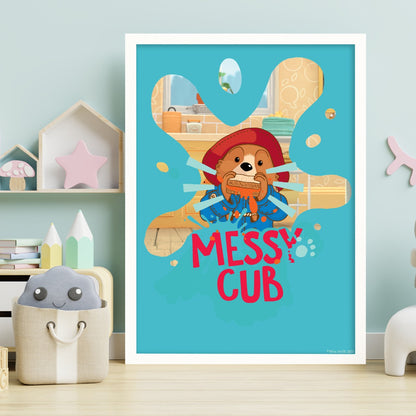 Paddington Bear TV Print - Messy Club Wall Art