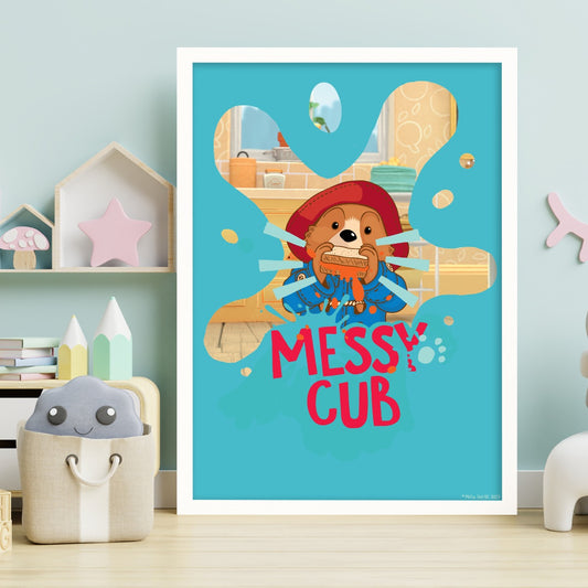 Paddington Bear TV Print - Messy Club Wall Art