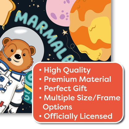 Paddington Bear TV Print - Space This Word is Marmalazing