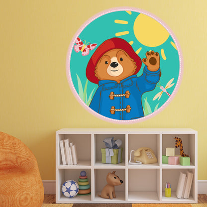 Paddington TV Wall Sticker - Waving Badge