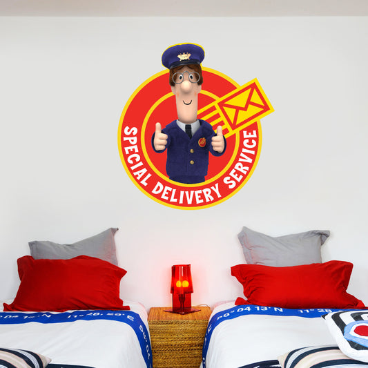 Postman Pat Special Delivery Service Wall Sticker