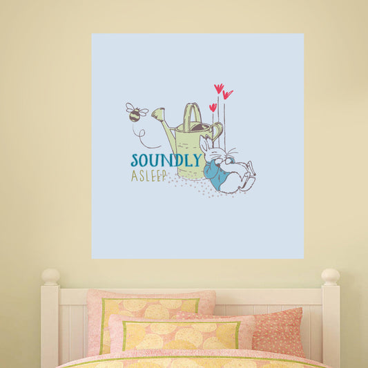 Peter Rabbit Soundly Asleep Wall Sticker