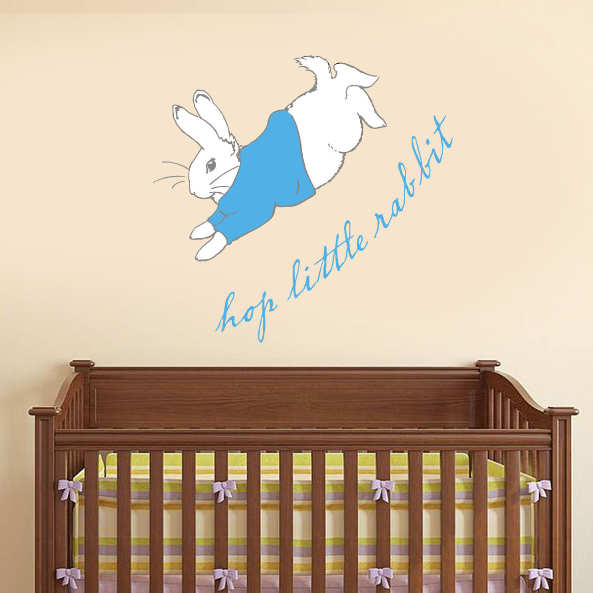 Peter Rabbit Hop Little Rabbit Wall Sticker