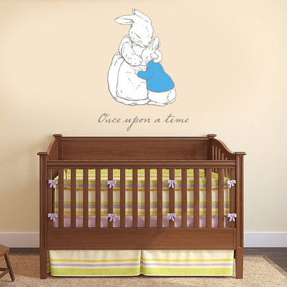 Peter Rabbit Once Upon A Time Josephine and Peter Wall Sticker Mural