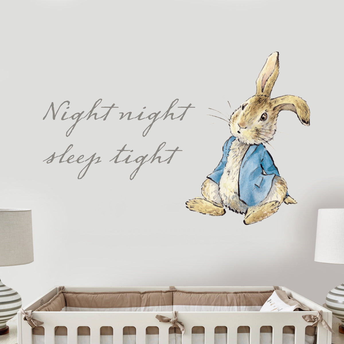 Peter Rabbit Wall Decals Polka Prints // Wall Decals (@polkaprints)
