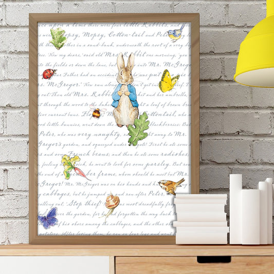Peter Rabbit Print - Story Time Print
