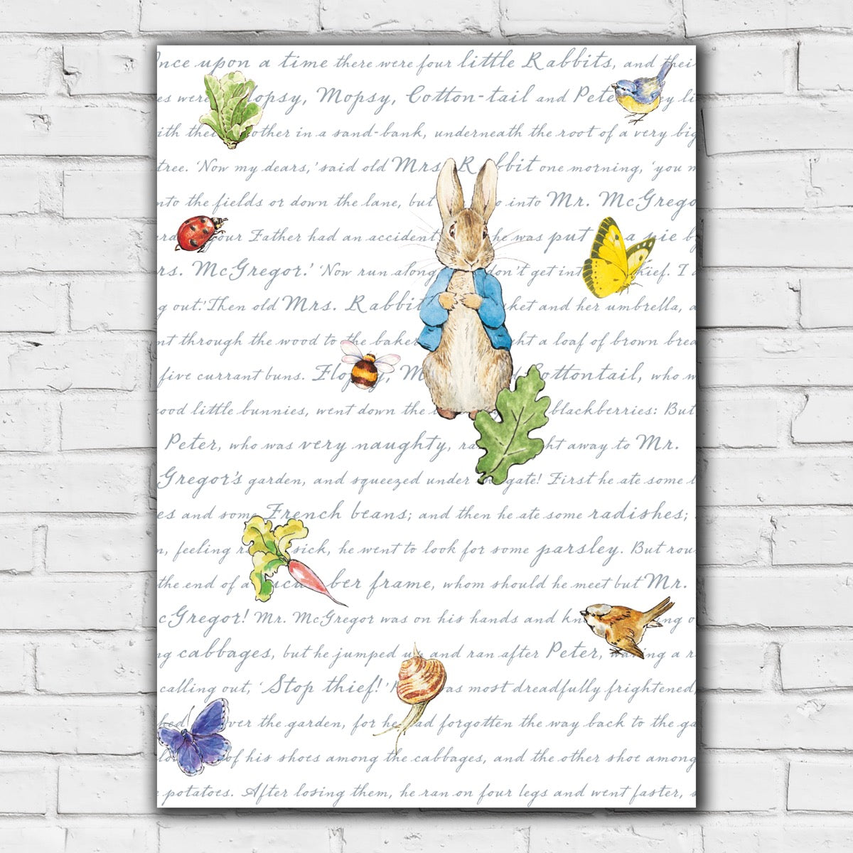 Peter Rabbit Print - Story Time Print