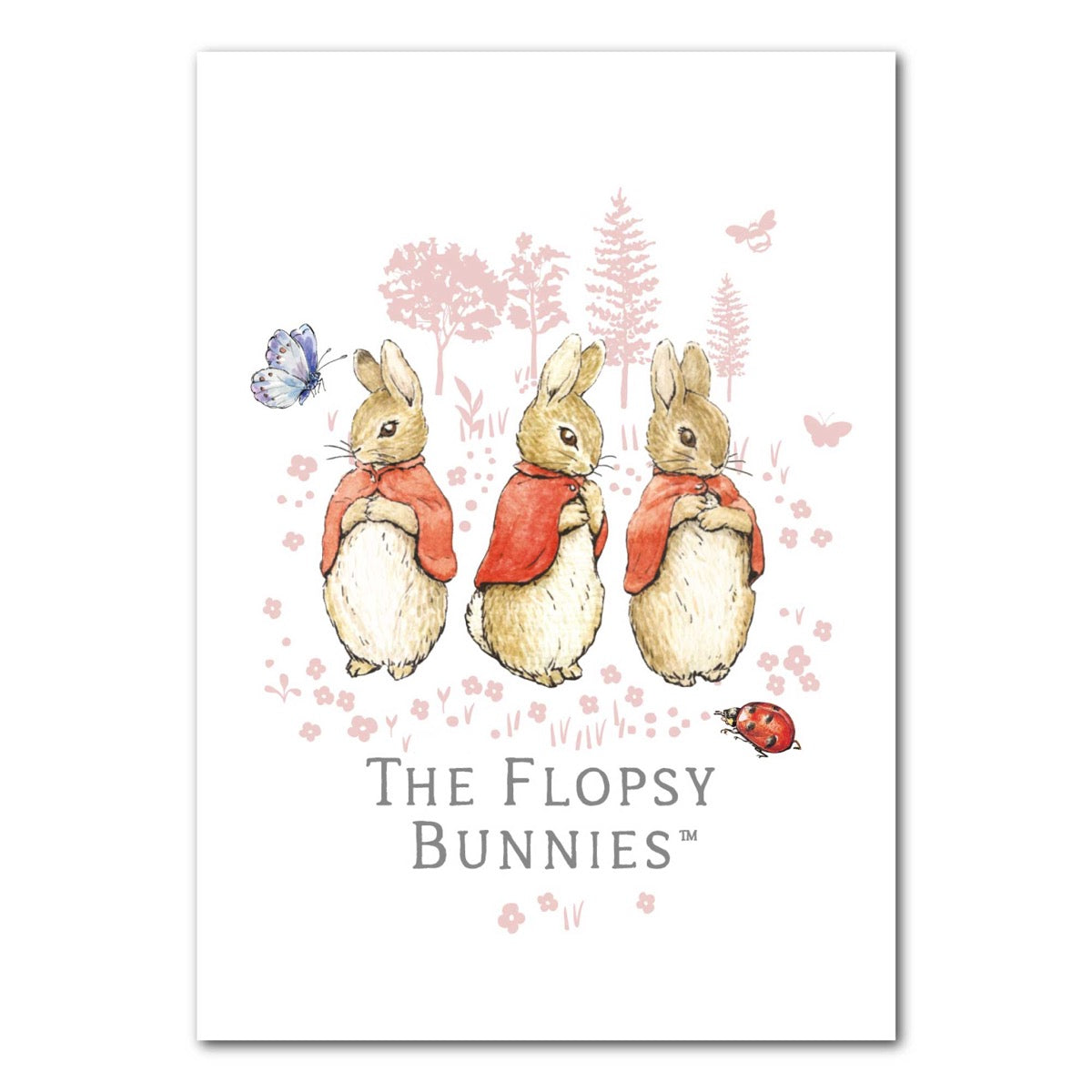 Peter Rabbit Print - The Flopsy Bunnies Nature Print