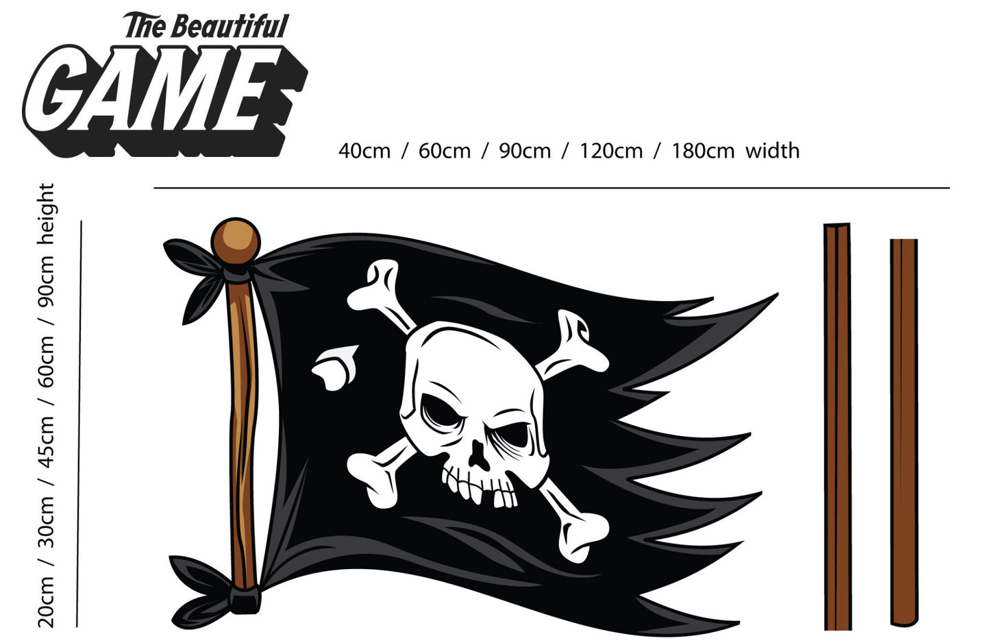 Pirate Wall Sticker Pirate Flag