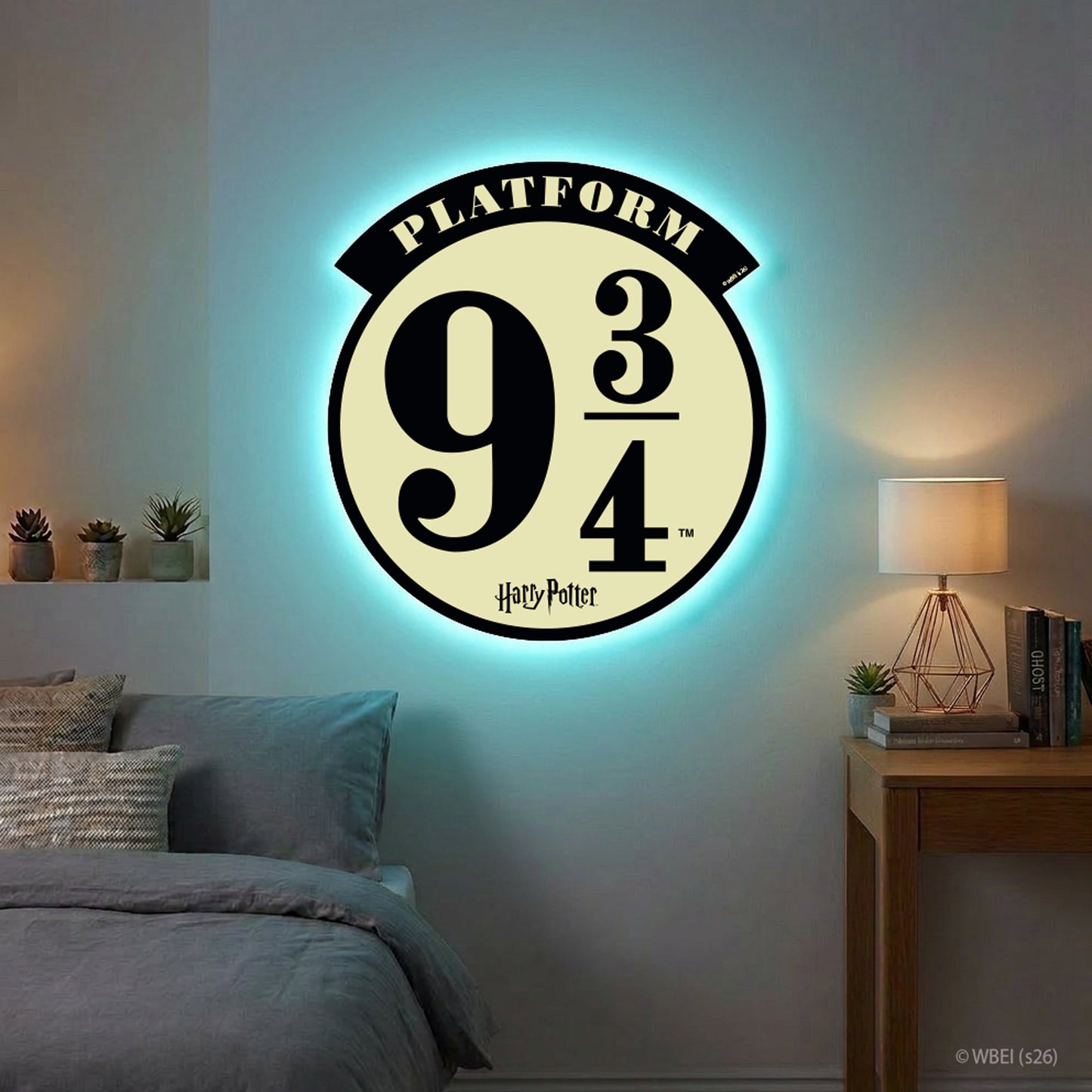 Harry Potter Platform 9 3/4 Sign LED Backlit WallLite