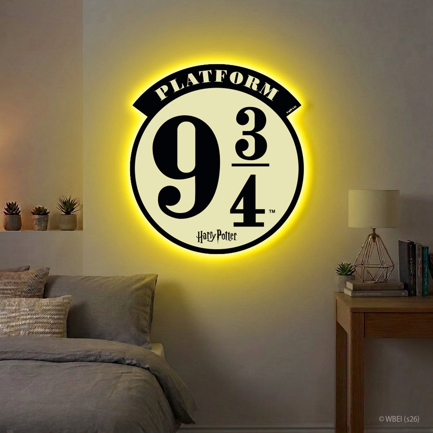 Harry Potter Platform 9 3/4 Sign LED Backlit WallLite
