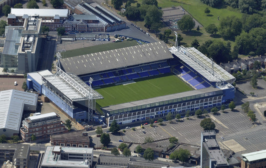 Ipswich Town Portman Road Stadium Full Wall Mural Aerial Image