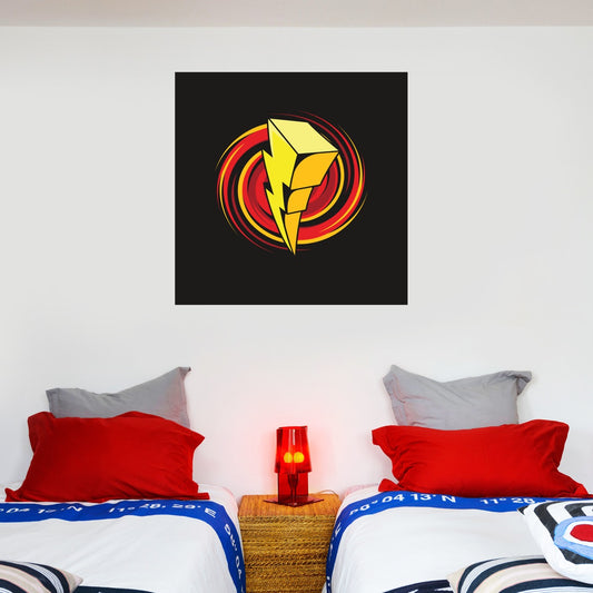 Power Rangers Lightning Bolt Wall Sticker