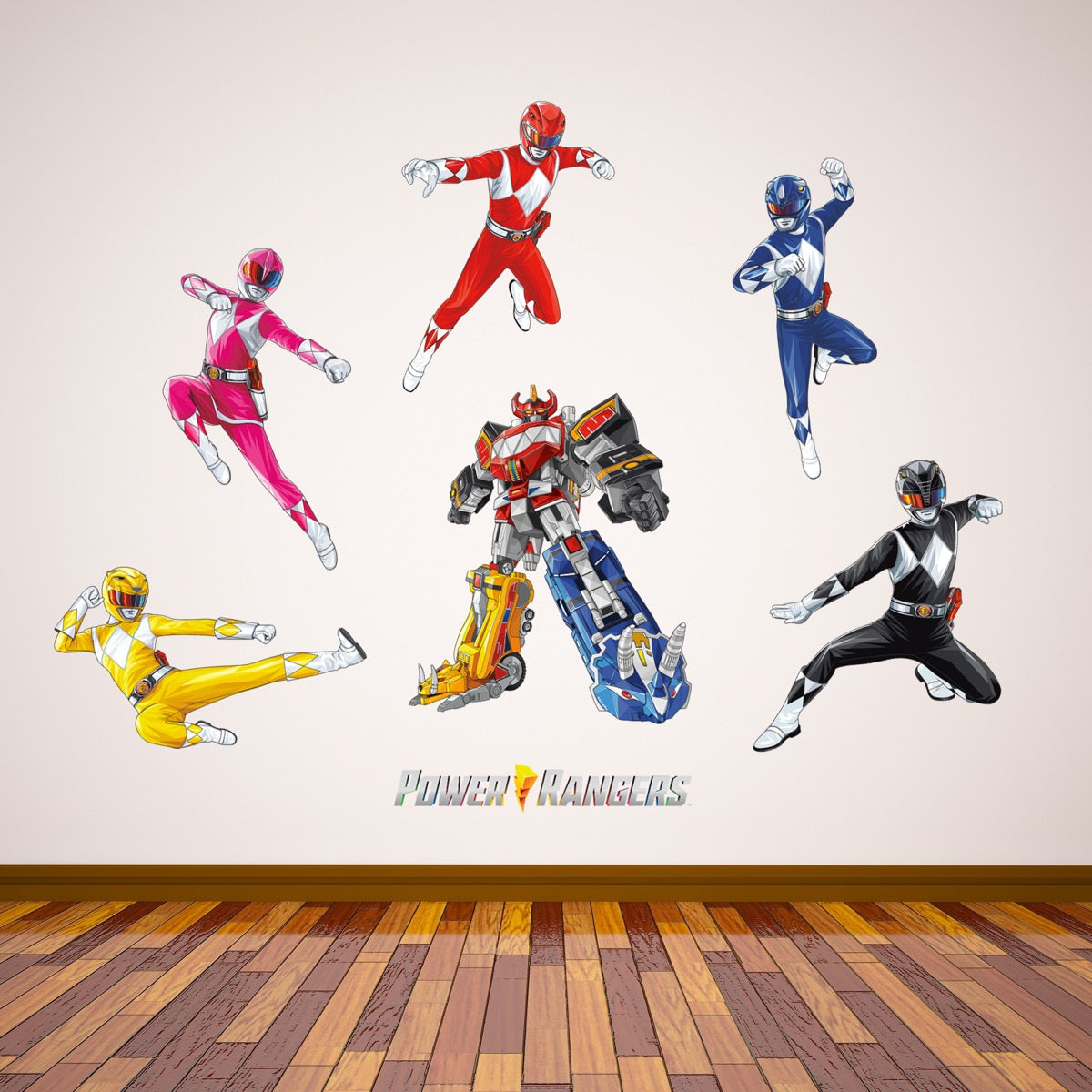 Power Rangers Wall Sticker Set – www.themed.co.uk