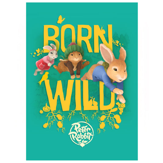 Peter Rabbit Born Wild Wall Sticker