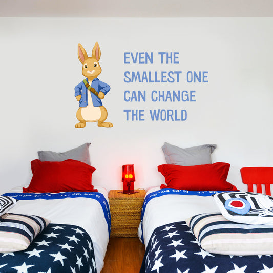 Peter Rabbit Even The Smallest Wall Sticker