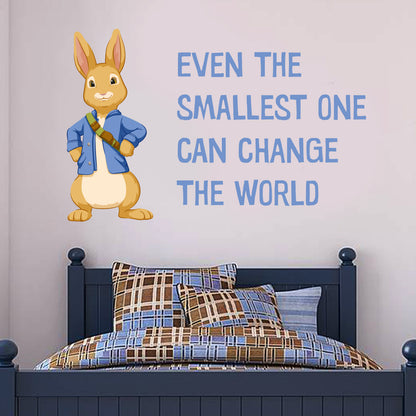 Peter Rabbit Even The Smallest Wall Sticker Mural