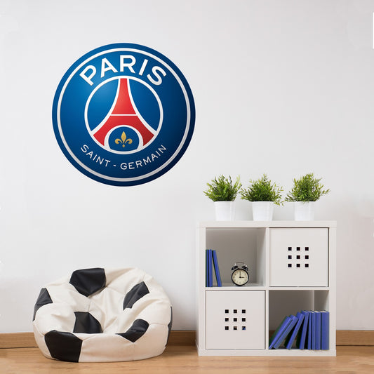 Paris Saint-Germain F.C. Crest Wall Sticker