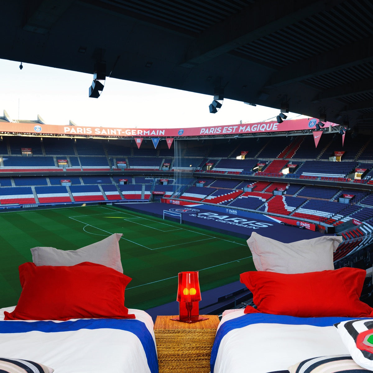 Paris Saint-Germain F.C. Full Wall Mural - In The Stands