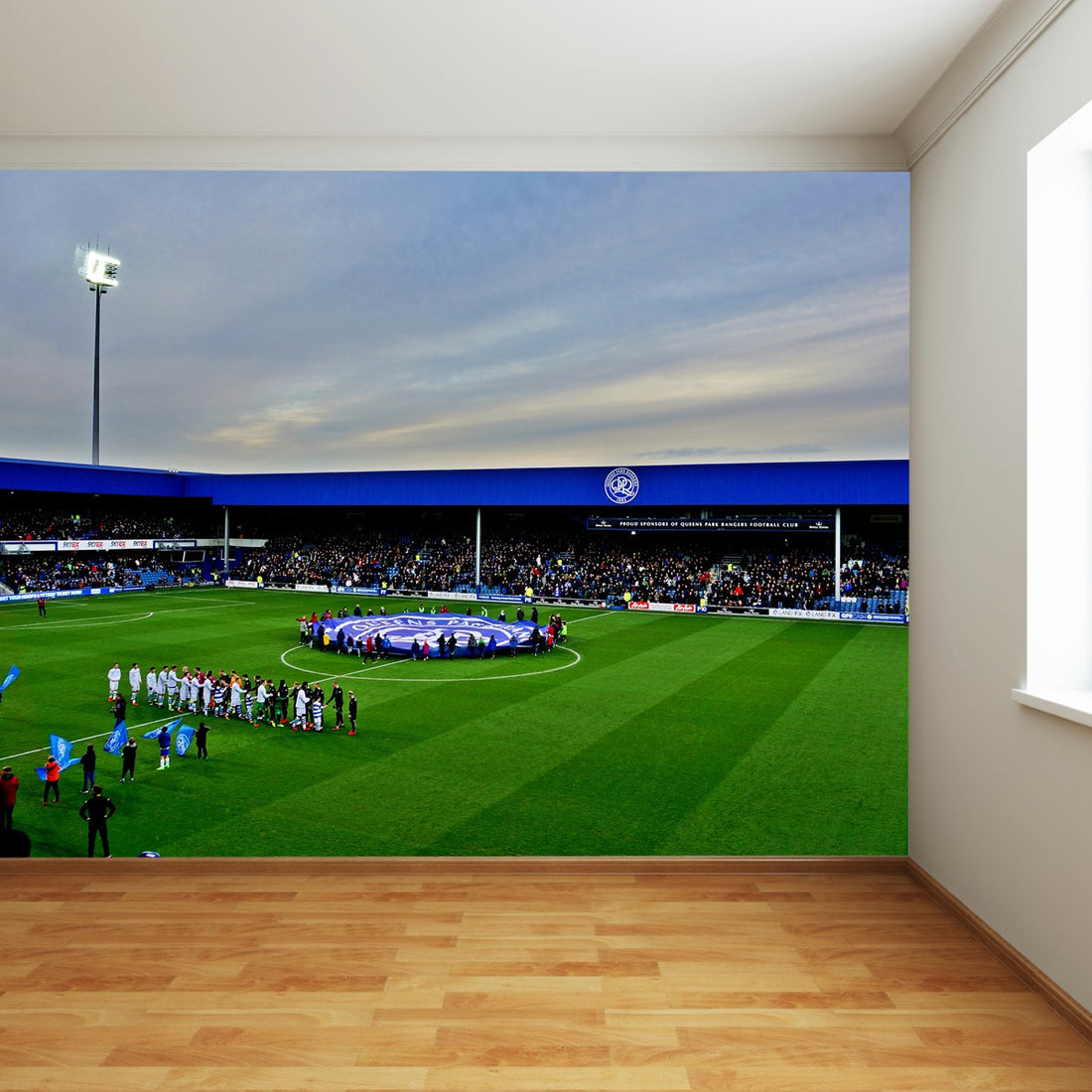 Queens Park Rangers FC - Loftus Road Stadium Full Wall Mural Fans & Un ...
