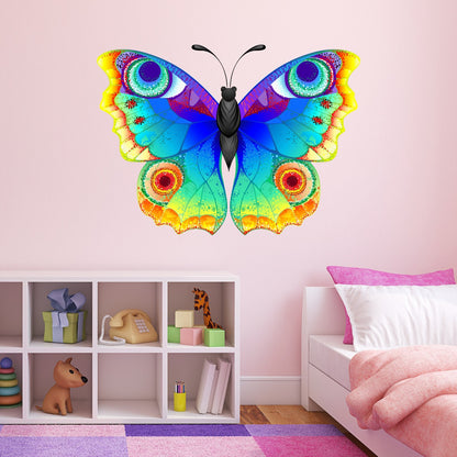 Rainbow Wall Sticker - Rainbow Butterfly