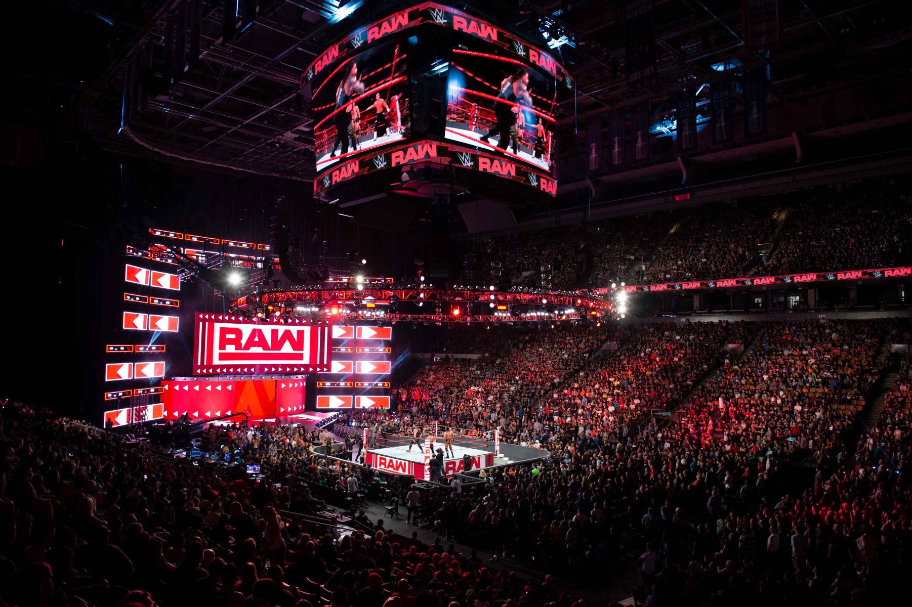 WWE Raw Arena Full Wall Mural