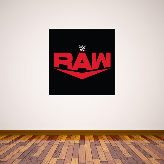 WWE Raw Logo Wall Sticker