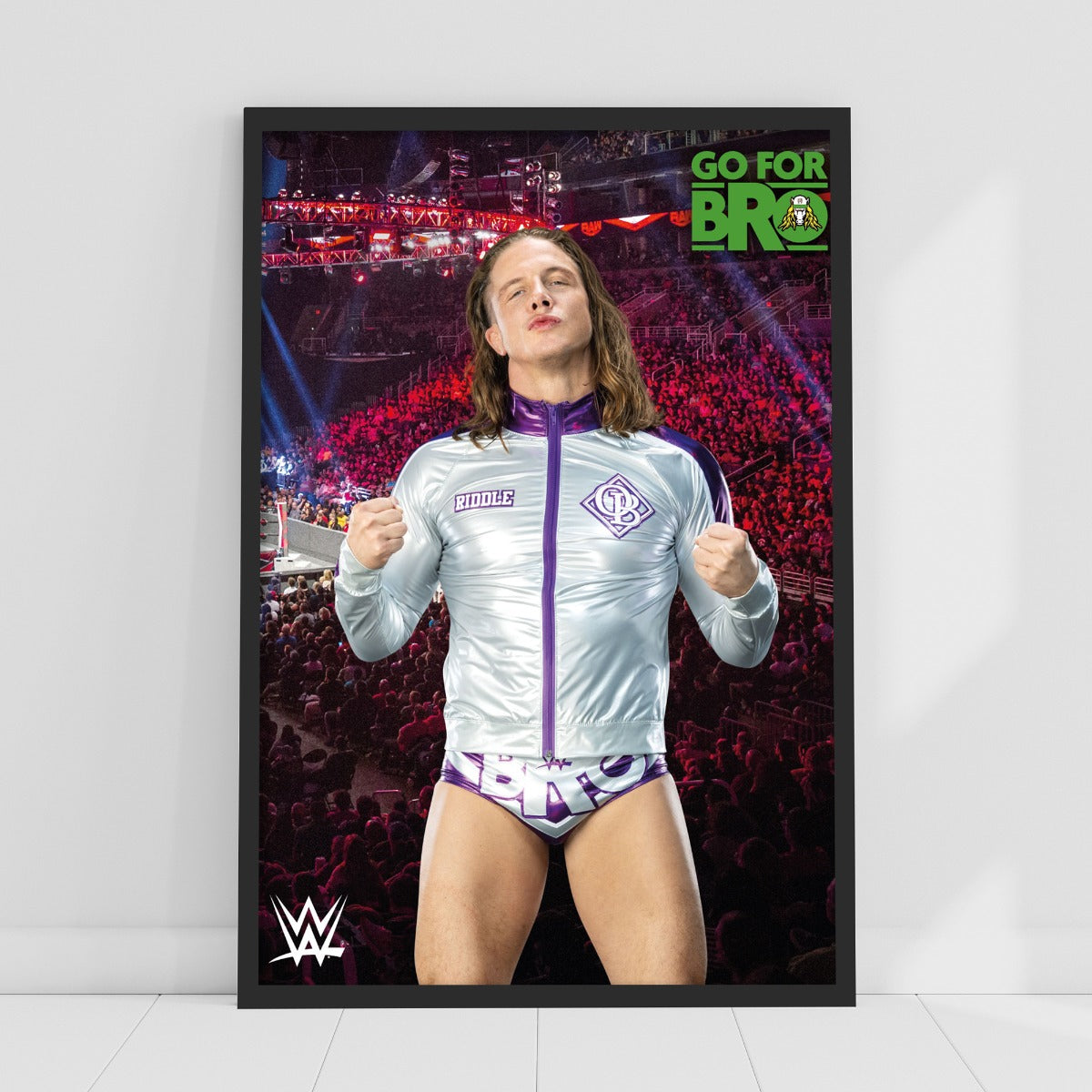 WWE Print - Riddle Crowd Poster – www.themed.co.uk
