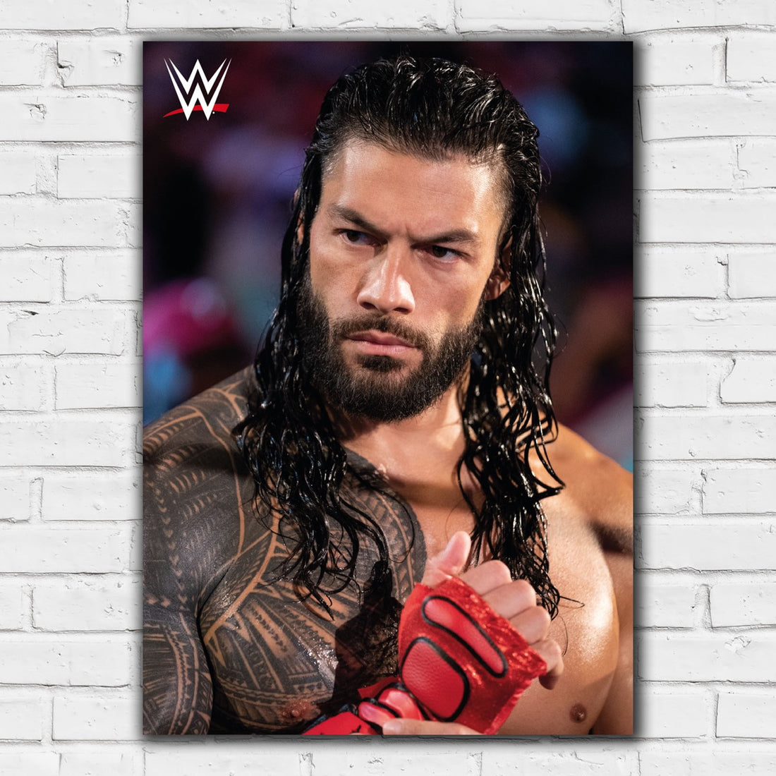 WWE Print - Roman Reigns in Ring Poster – www.themed.co.uk