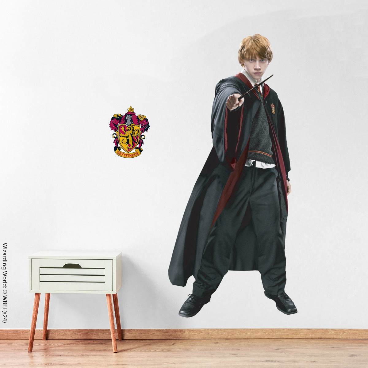 HARRY POTTER Wall Sticker - Ron Weasley 5th Year Cut Out Wall Decal Wizarding World Art