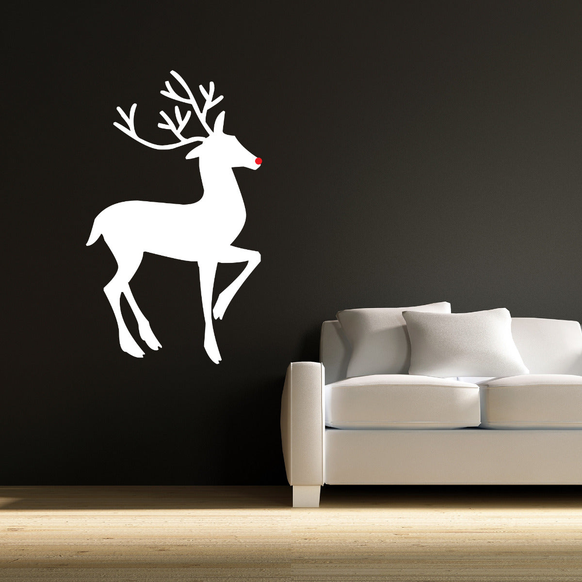 Rudolf Silhouette Wall Sticker