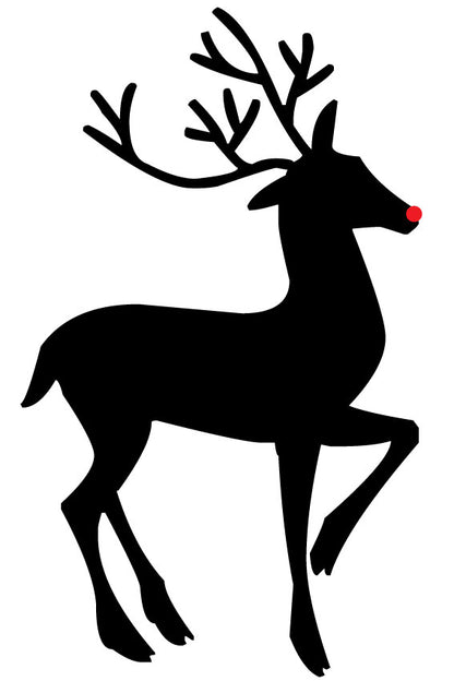 Rudolf Silhouette Wall Sticker