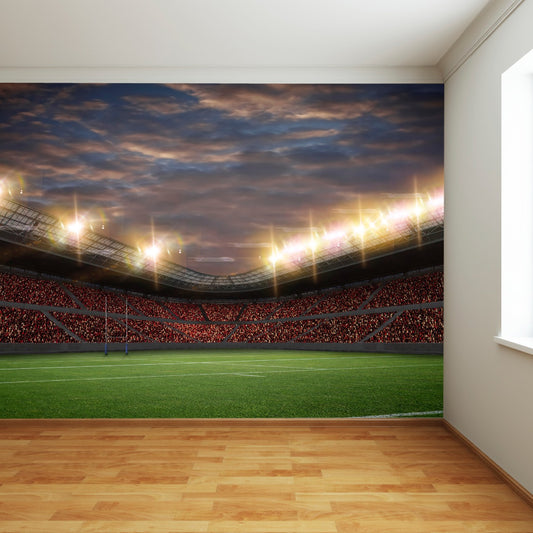 Rugby Stadium Full Wall Sticker